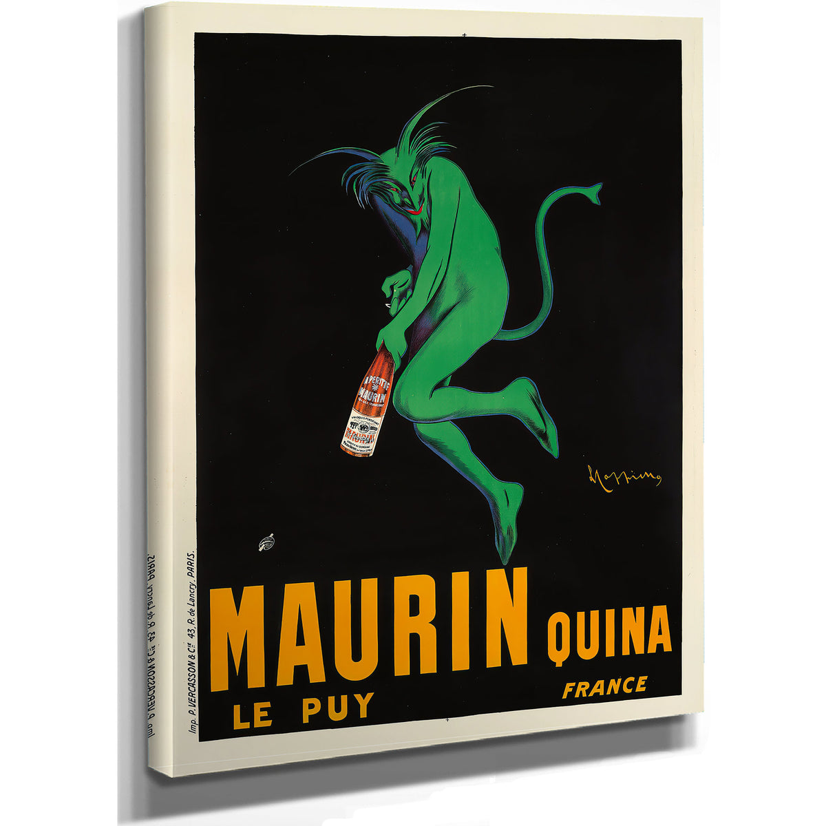 Maurin Quina 1906 By Leonetto Cappiello
