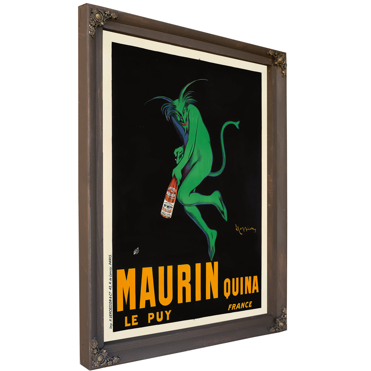 Maurin Quina 1906 By Leonetto Cappiello