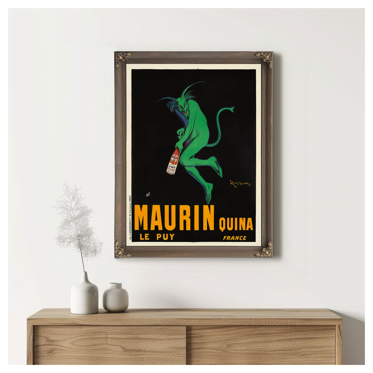 Maurin Quina 1906 By Leonetto Cappiello