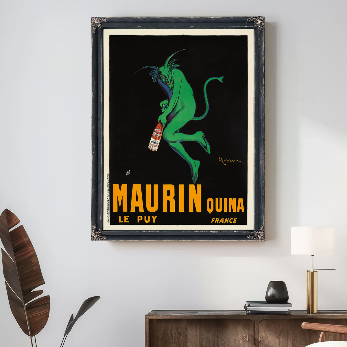 Maurin Quina 1906 By Leonetto Cappiello