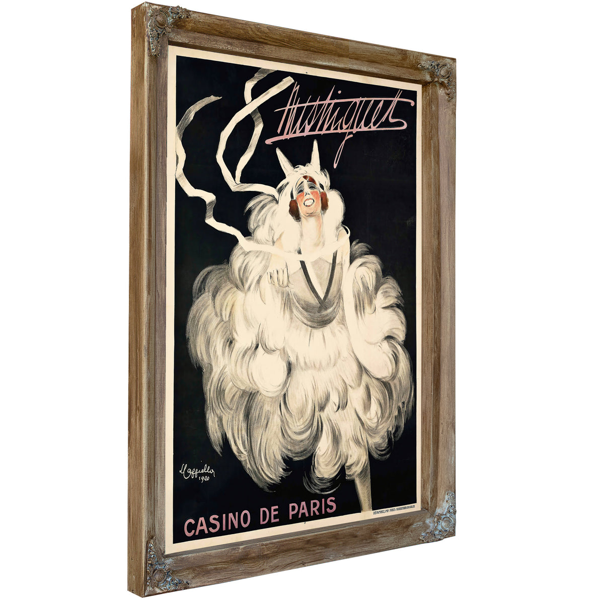 Mistinguett Casino de Paris 1920 By Leonetto Cappiello