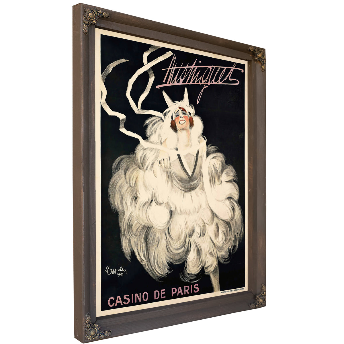 Mistinguett Casino de Paris 1920 By Leonetto Cappiello
