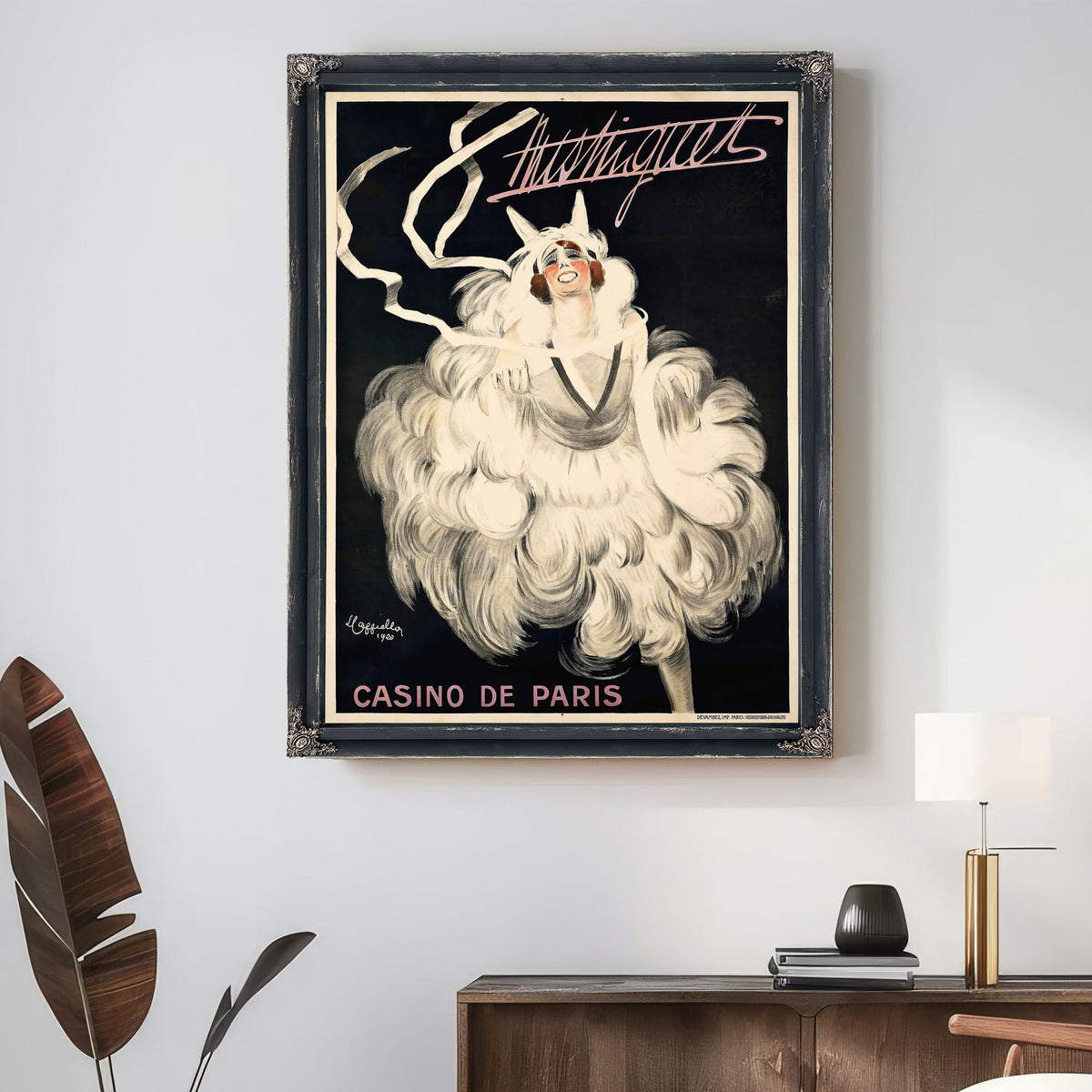 Mistinguett Casino de Paris 1920 By Leonetto Cappiello