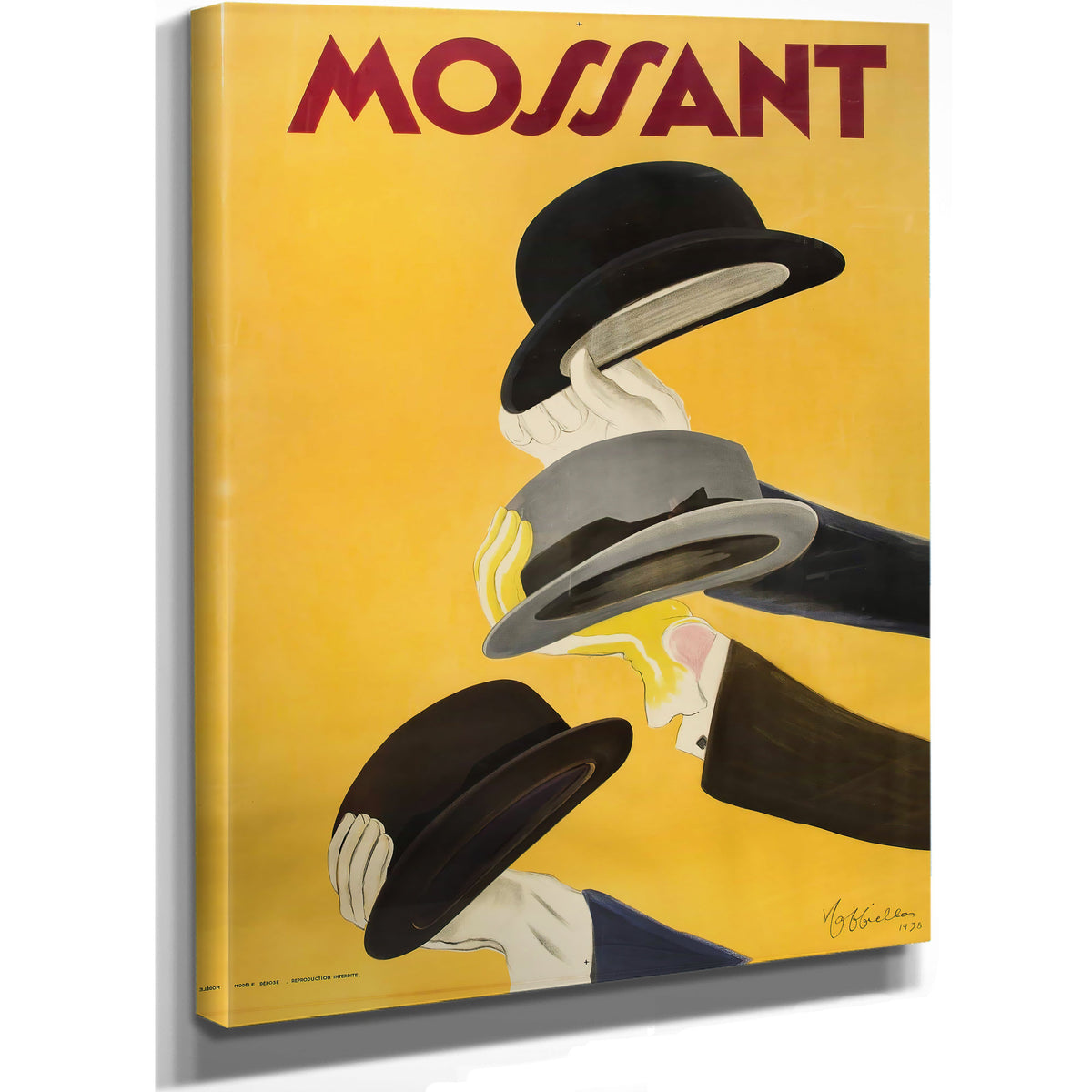 Mossant 1938 By Leonetto Cappiello