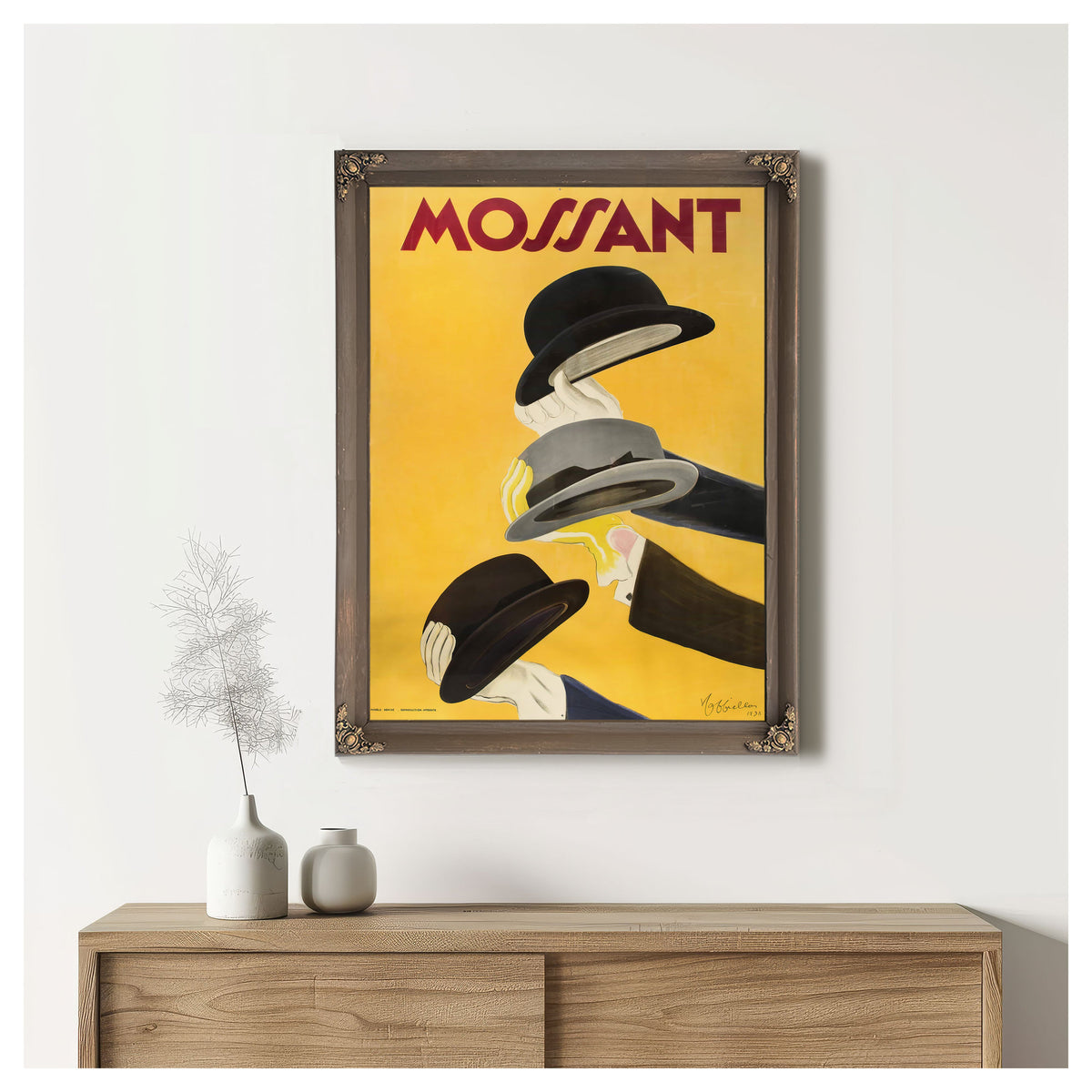 Mossant 1938 By Leonetto Cappiello