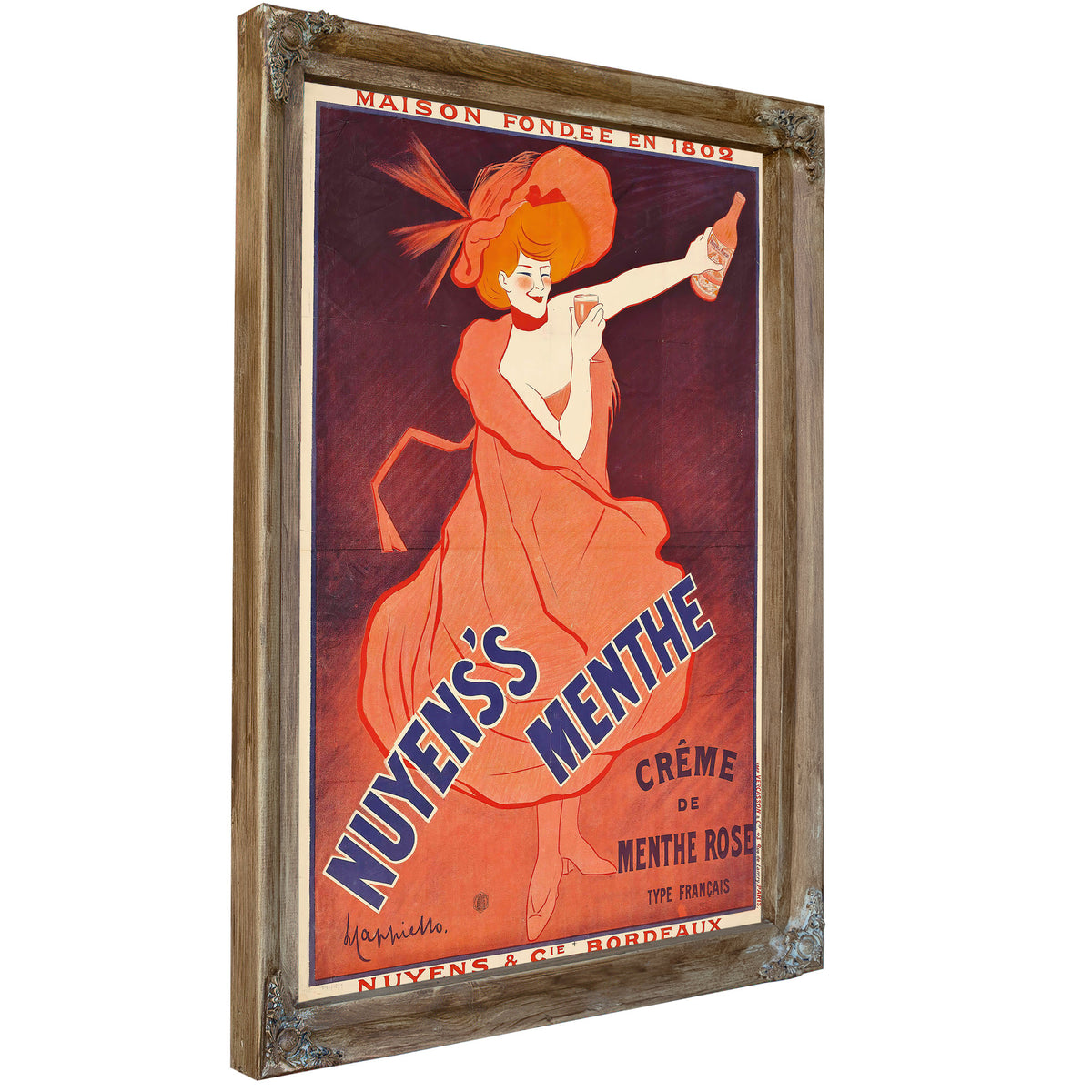 Nuyenss Menthe 1922 By Leonetto Cappiello
