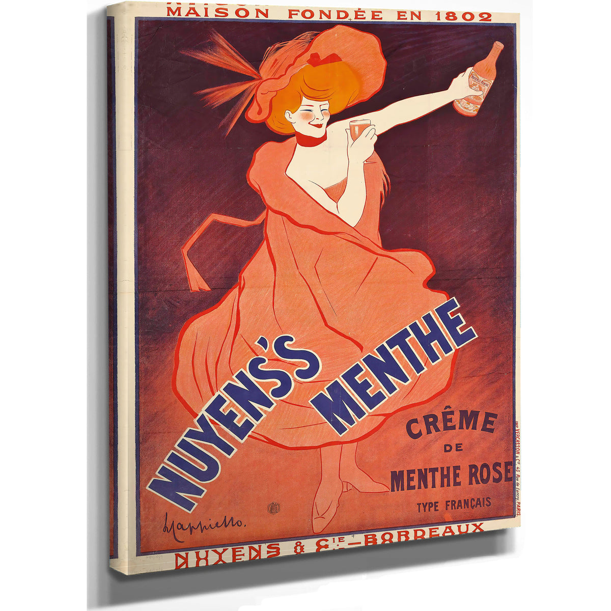 Nuyenss Menthe 1922 By Leonetto Cappiello
