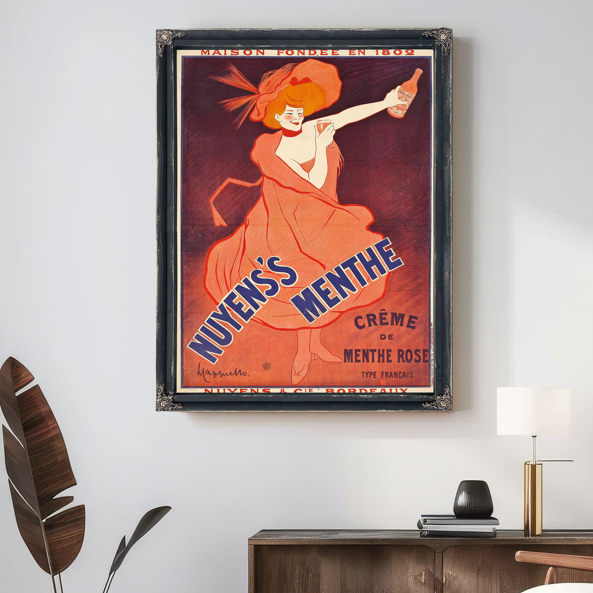 Nuyenss Menthe 1922 By Leonetto Cappiello