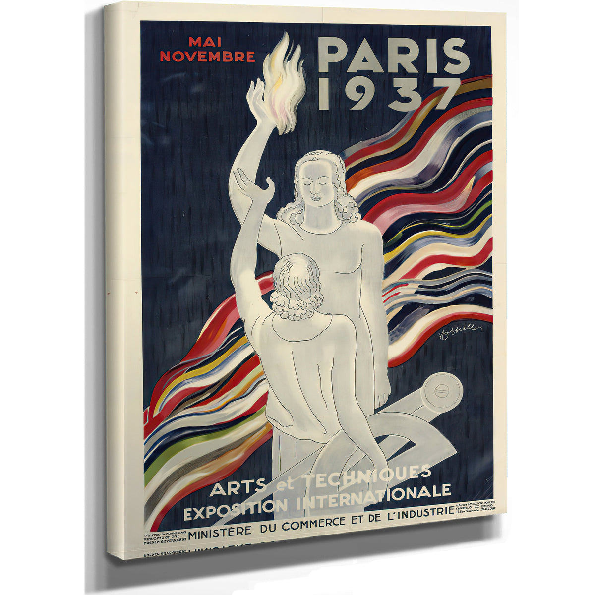 Paris 1937 Ii 1937 By Leonetto Cappiello