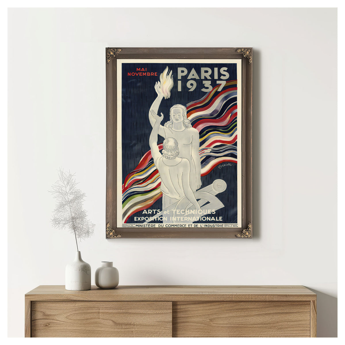 Paris 1937 Ii 1937 By Leonetto Cappiello