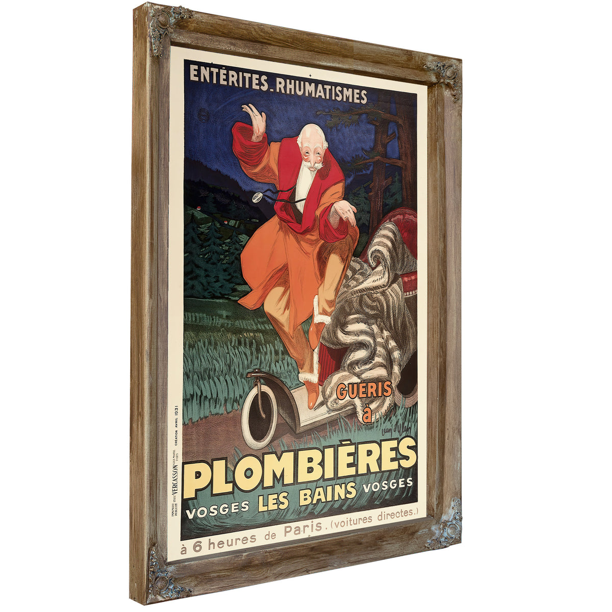Plombieres Les Bains 1931 By Leonetto Cappiello
