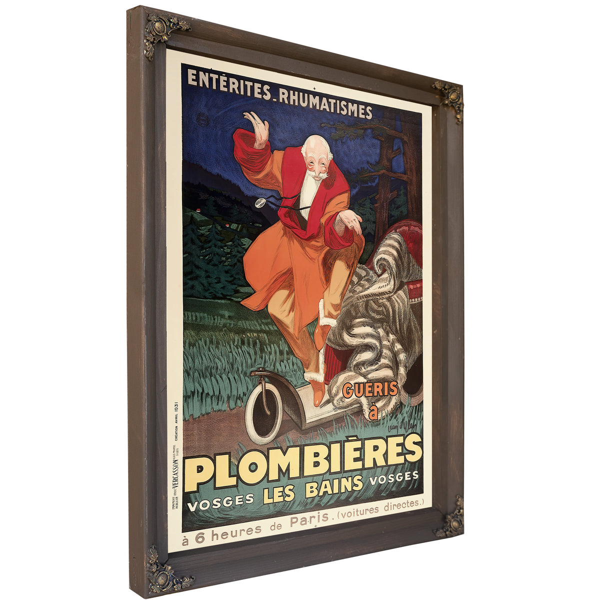 Plombieres Les Bains 1931 By Leonetto Cappiello