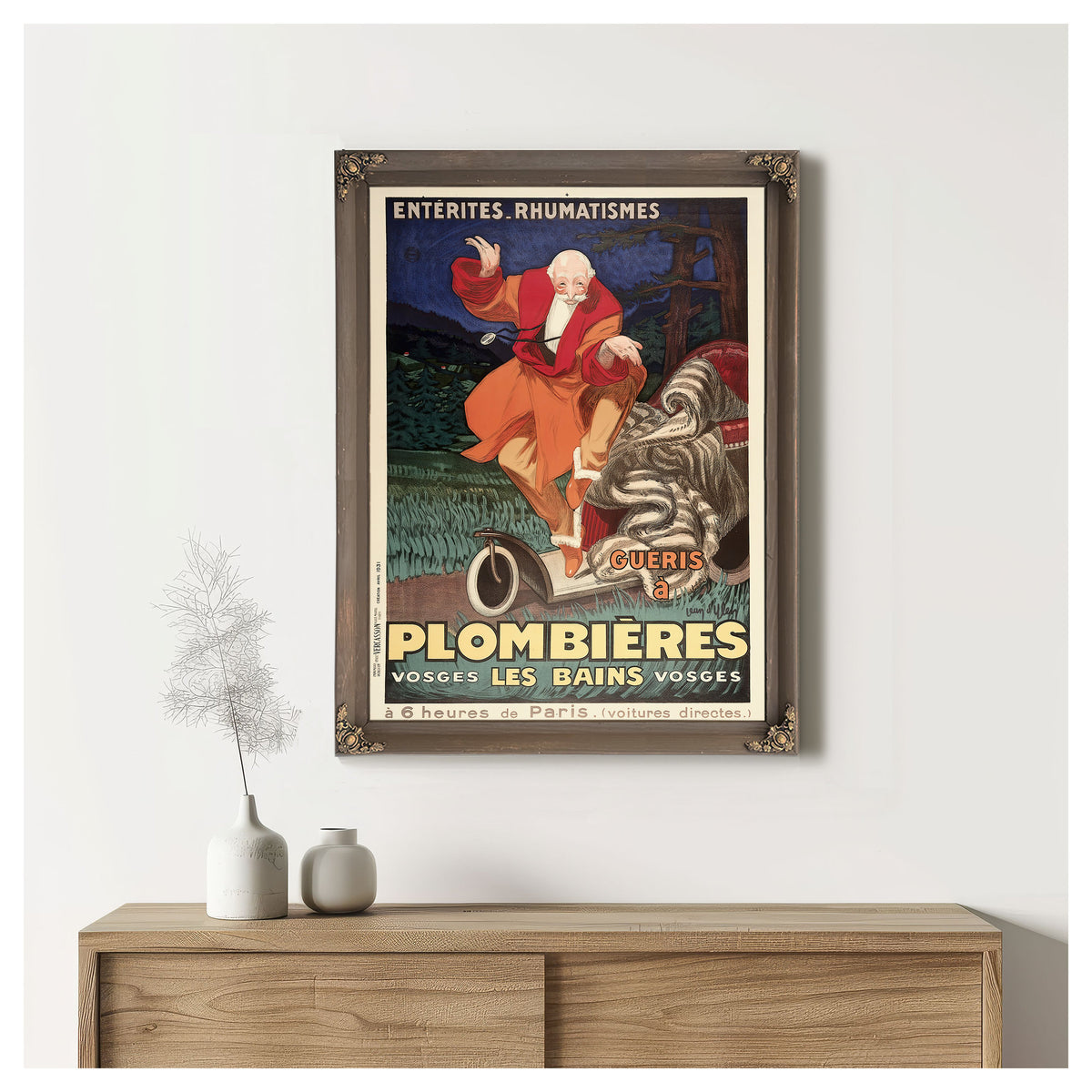 Plombieres Les Bains 1931 By Leonetto Cappiello