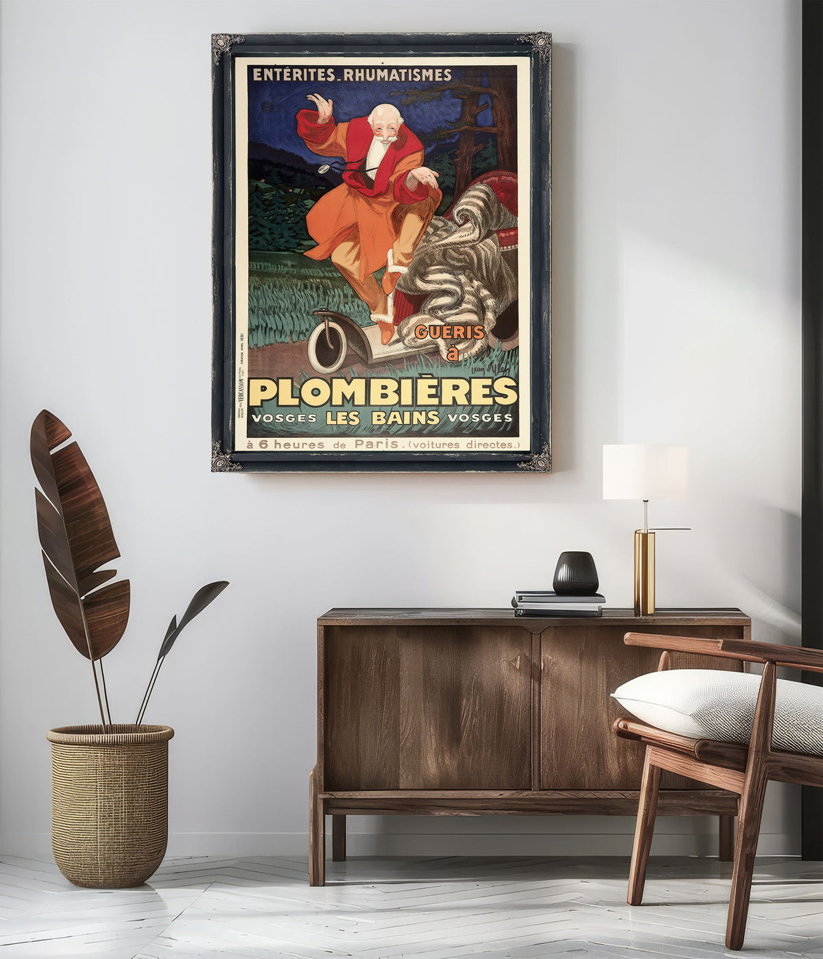 Plombieres Les Bains 1931 By Leonetto Cappiello