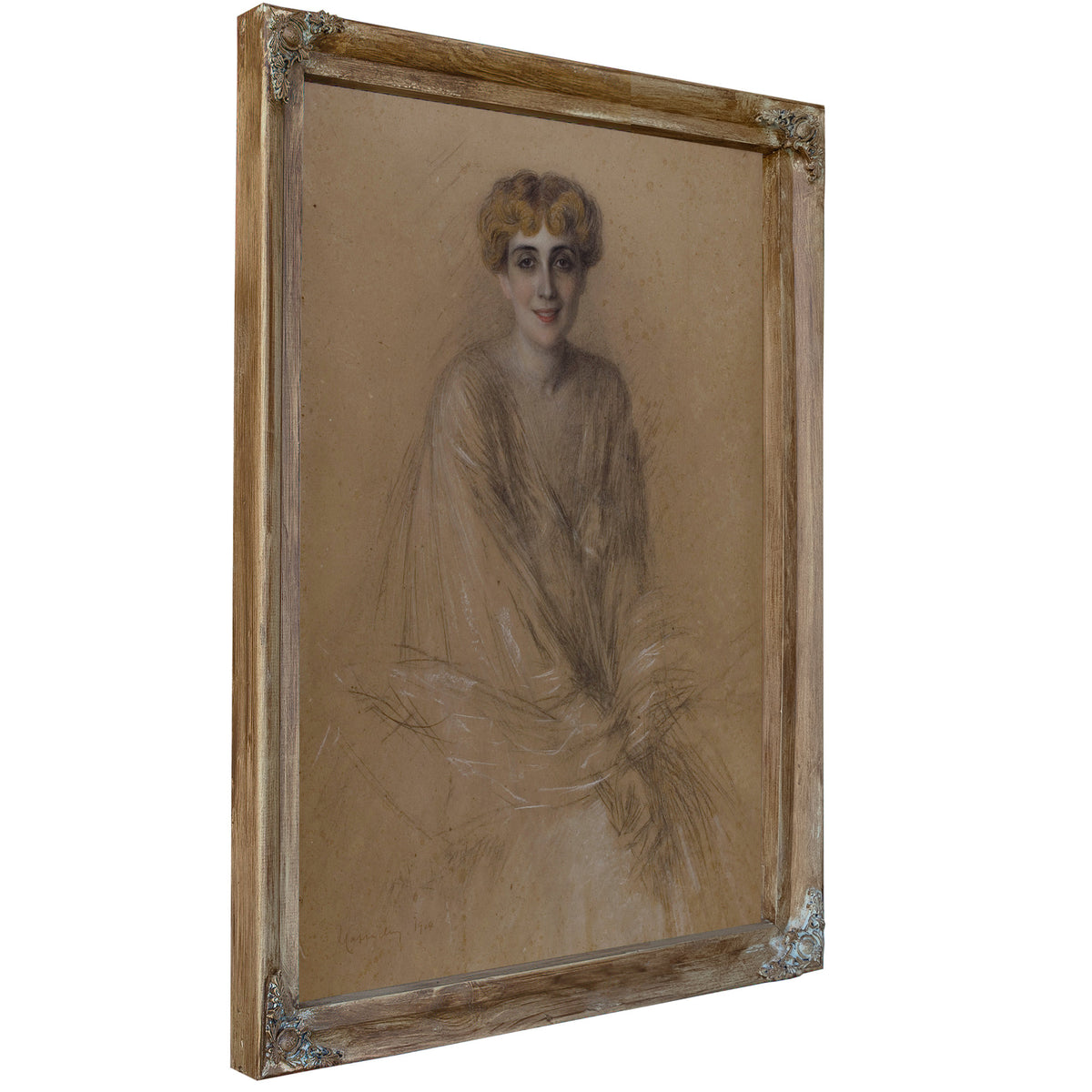 Portrait de Madame Lucien Muhlfeld By Leonetto Cappiello