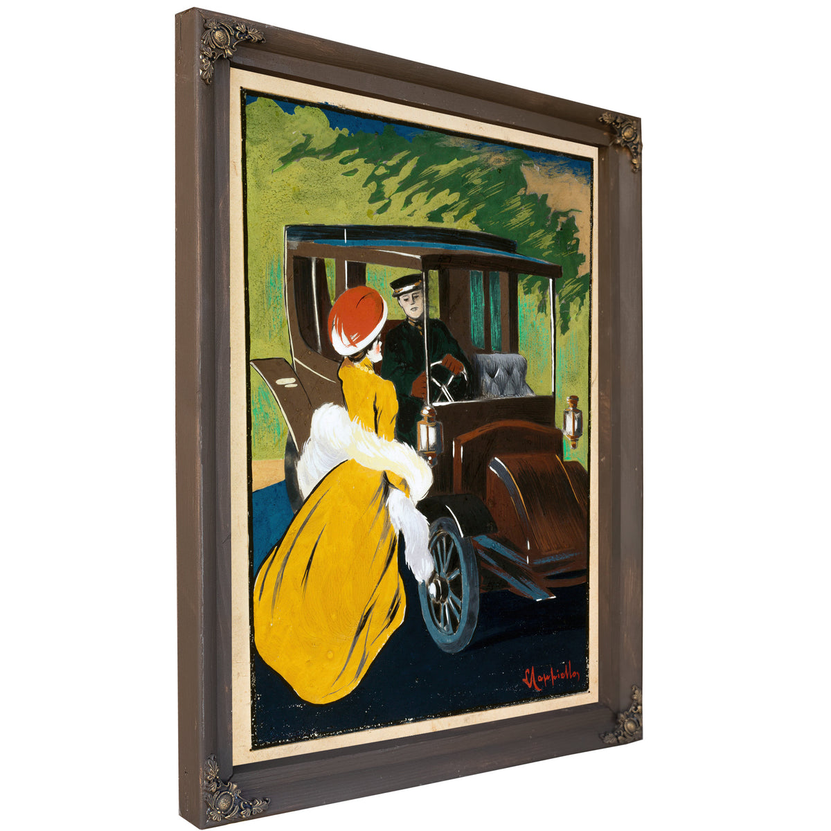 Projet Daffiche Pour Les Automobiles By Leonetto Cappiello