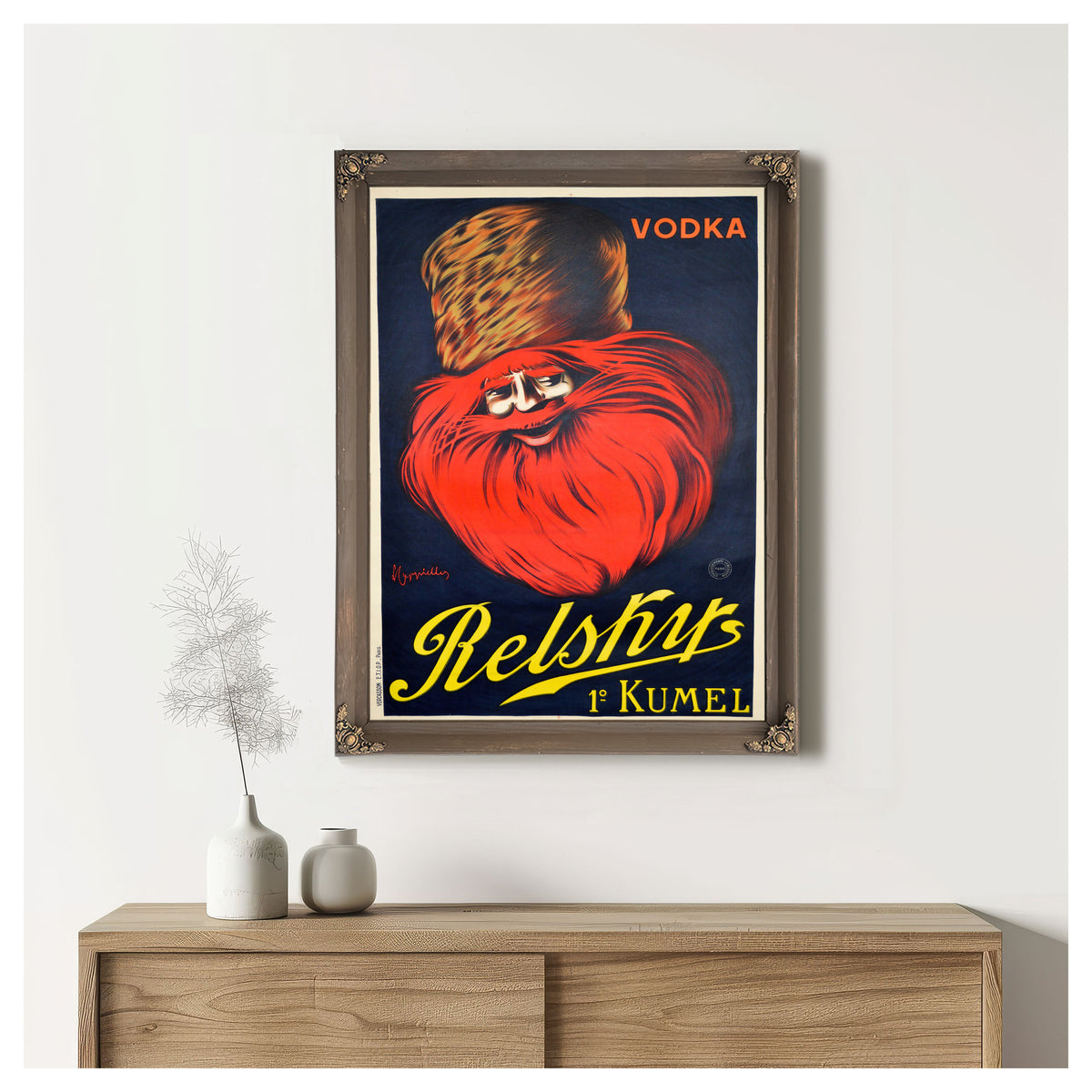 Relskys Vodka 1925 By Leonetto Cappiello