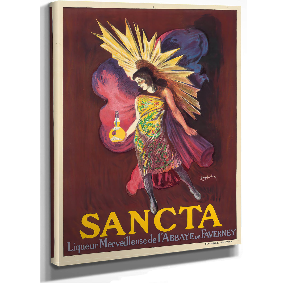 Sancta 1925 By Leonetto Cappiello