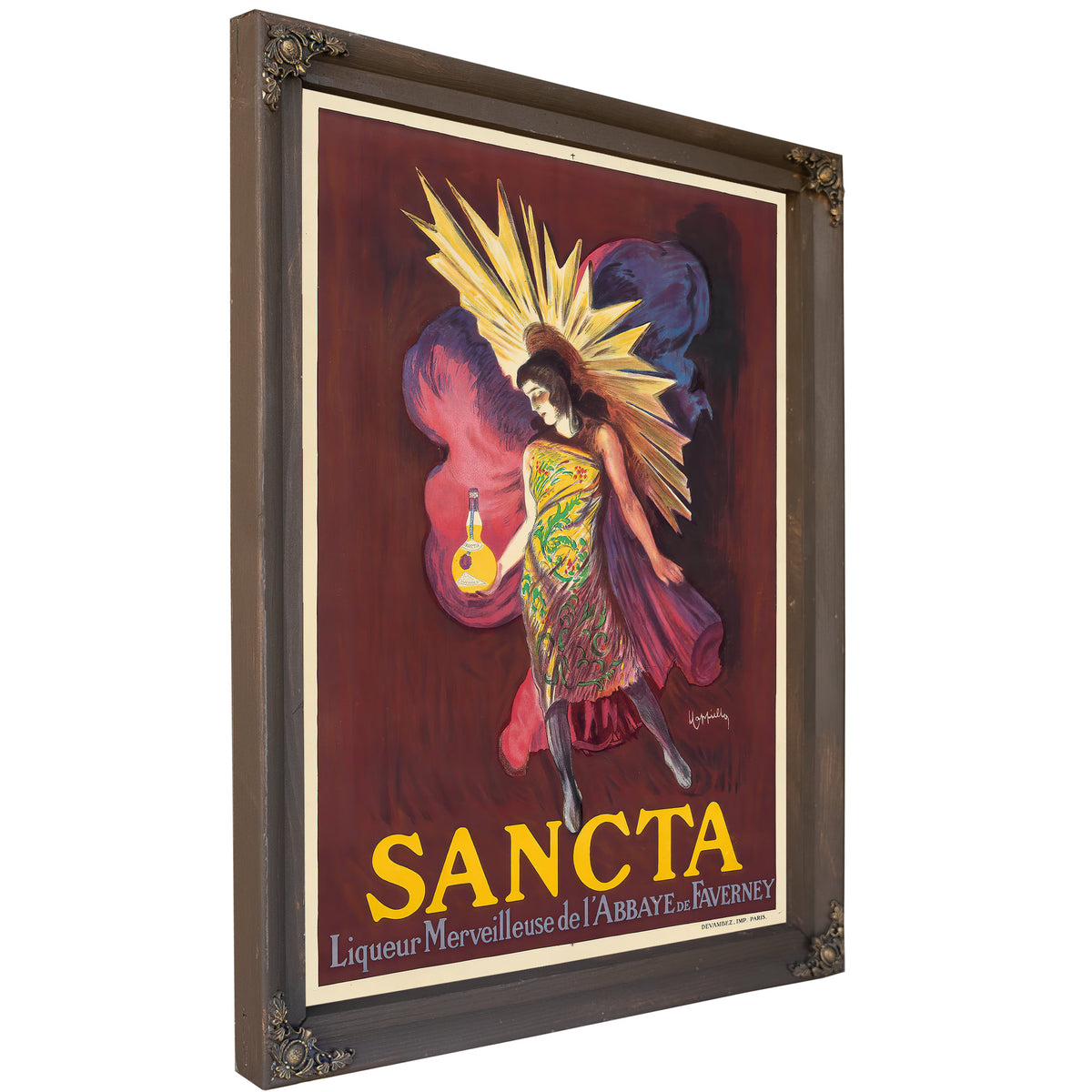 Sancta 1925 By Leonetto Cappiello