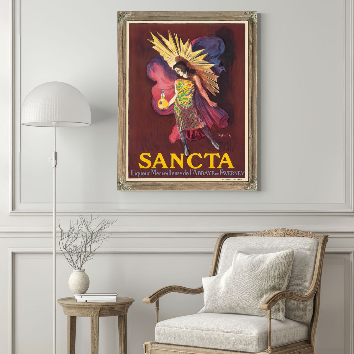 Sancta 1925 By Leonetto Cappiello