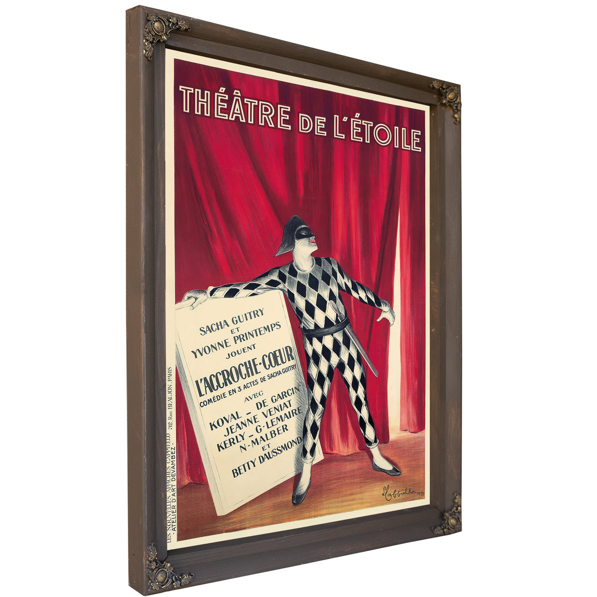 Theatre de Letoile 1923 By Leonetto Cappiello
