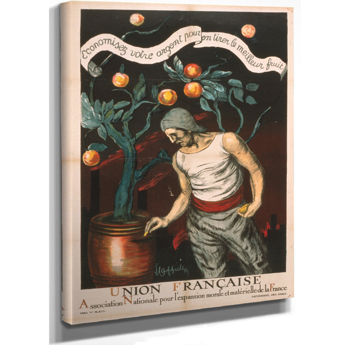 Union Francaise Association Nationale By Leonetto Cappiello
