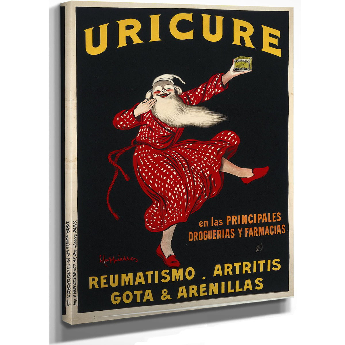 Uricure 1910 By Leonetto Cappiello