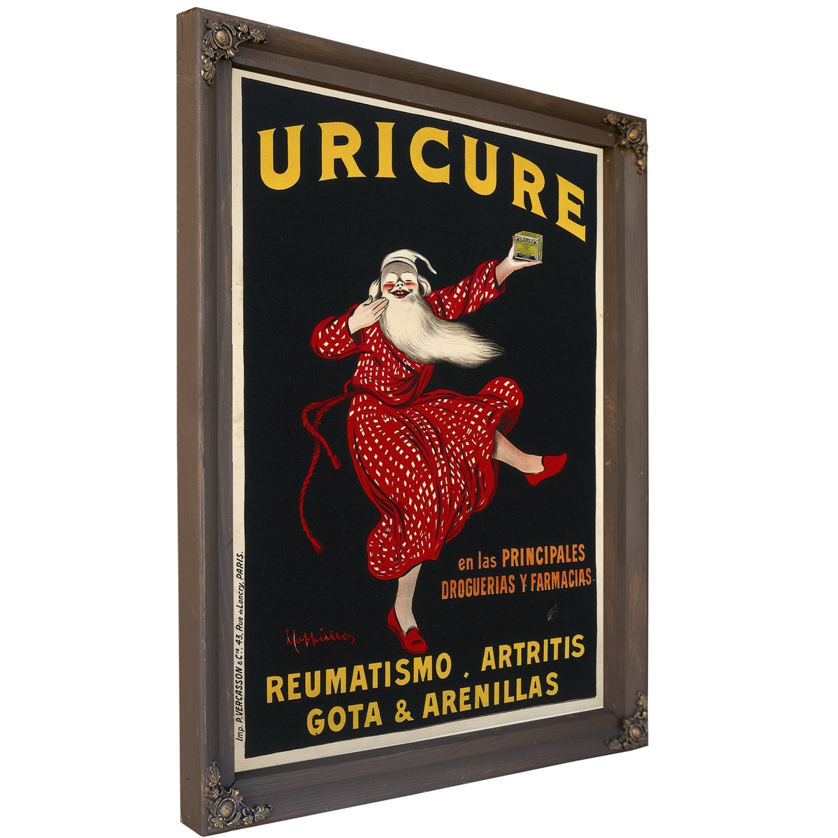 Uricure 1910 By Leonetto Cappiello