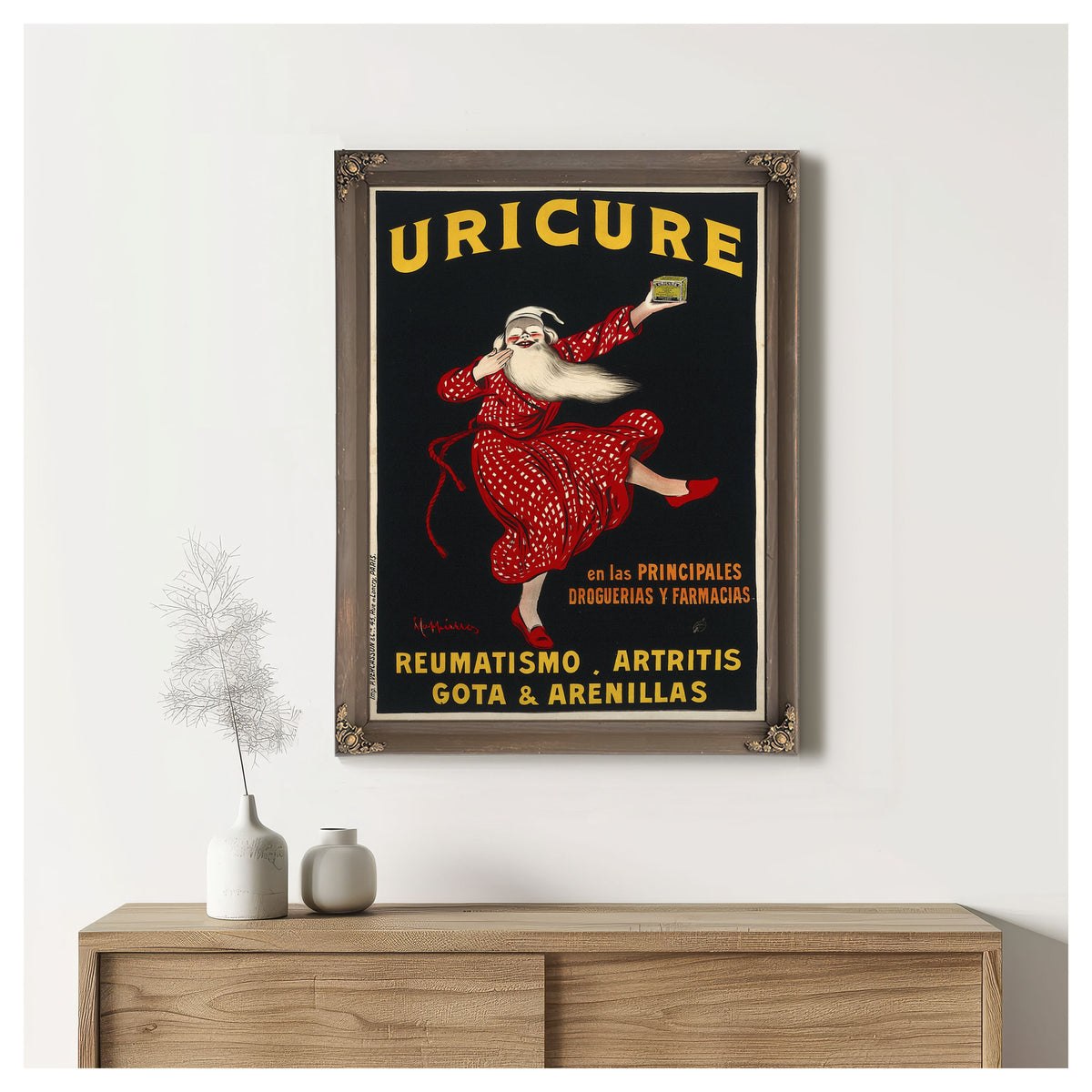 Uricure 1910 By Leonetto Cappiello