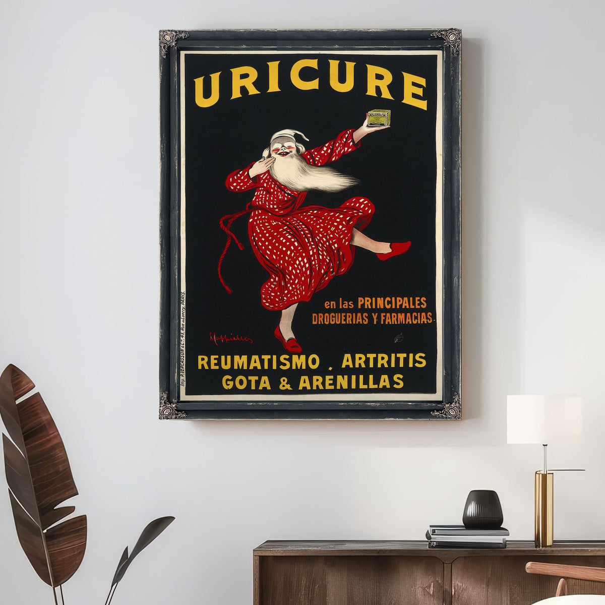 Uricure 1910 By Leonetto Cappiello