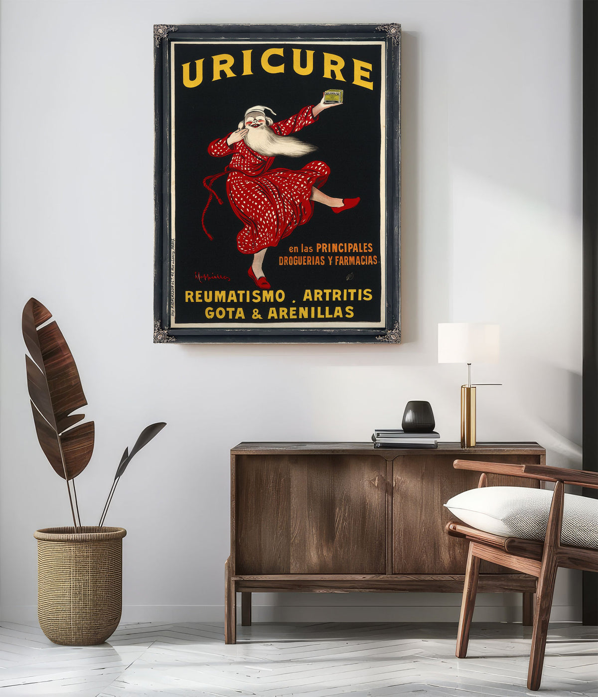 Uricure 1910 By Leonetto Cappiello