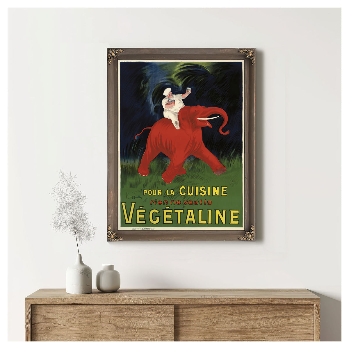 Vegetaline By Leonetto Cappiello