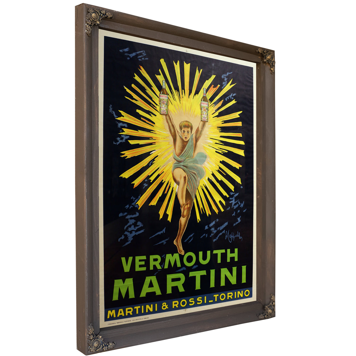 Vermouth Martini 1920 By Leonetto Cappiello