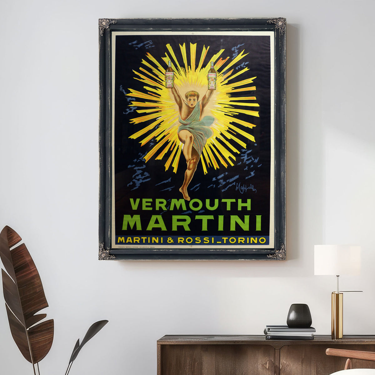 Vermouth Martini 1920 By Leonetto Cappiello