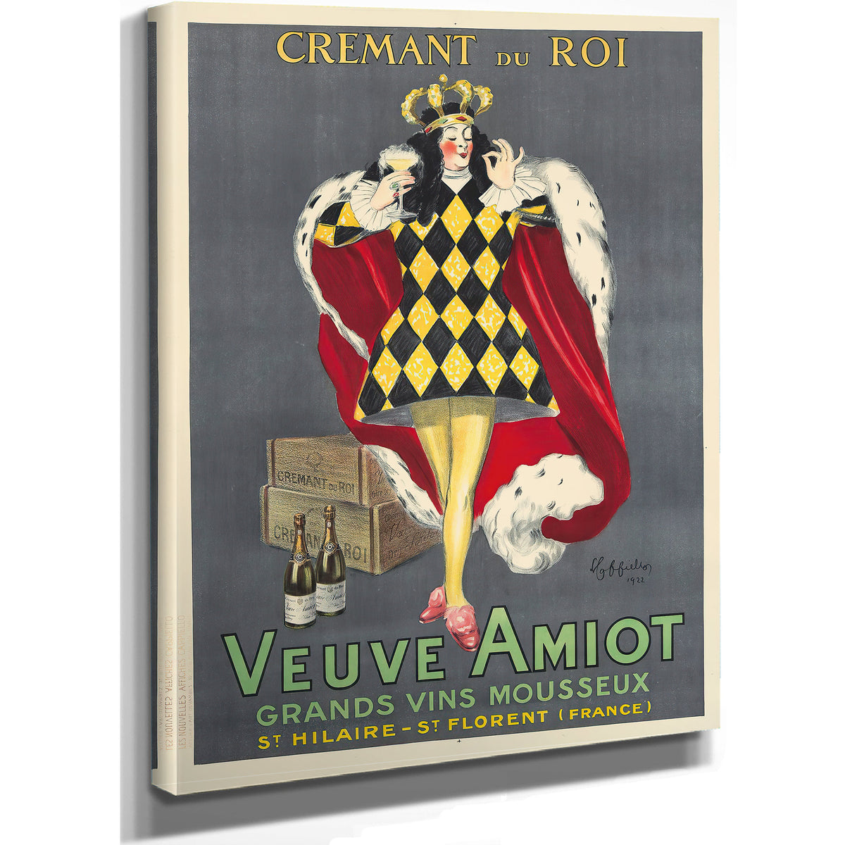 Veuve Amiot 1922 By Leonetto Cappiello