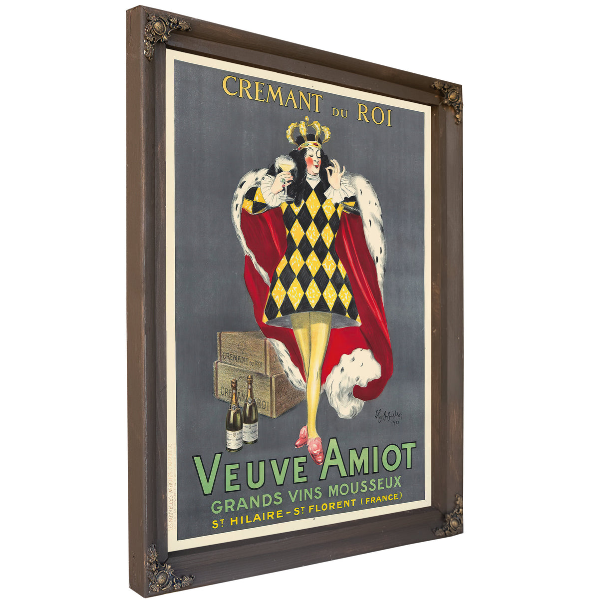Veuve Amiot 1922 By Leonetto Cappiello