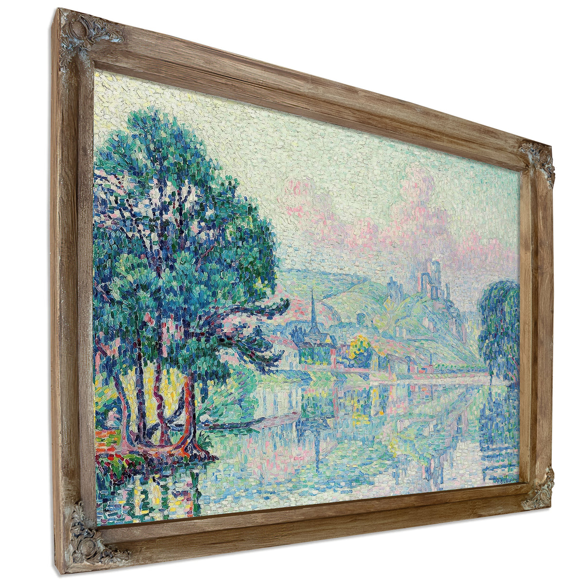 Les Andelys Matin Ete by Paul Signac