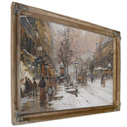Les Grands Boulevards À Paris By Eugene Galien Laloue
