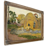 Les Meules Jaunes Ou La Moisson Blonde By Paul Gauguin