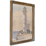 Lighthouse Isle Of Shoals by Childe Hassam