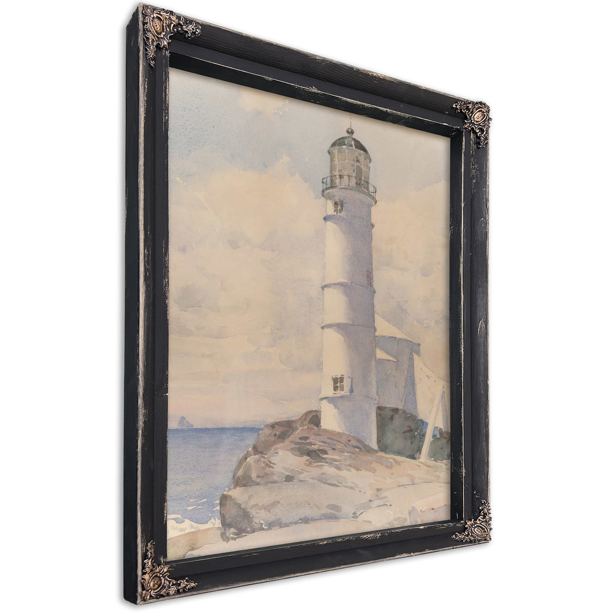 Lighthouse Isle Of Shoals by Childe Hassam