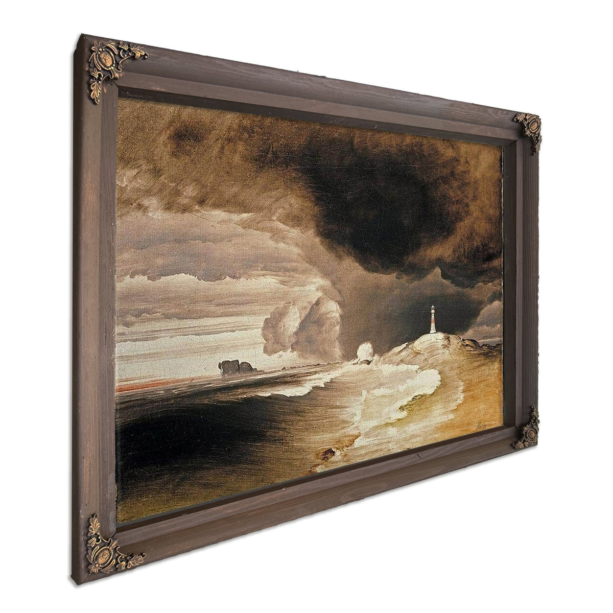 Lighthouse On The Norwegian Coast By Peder Balke