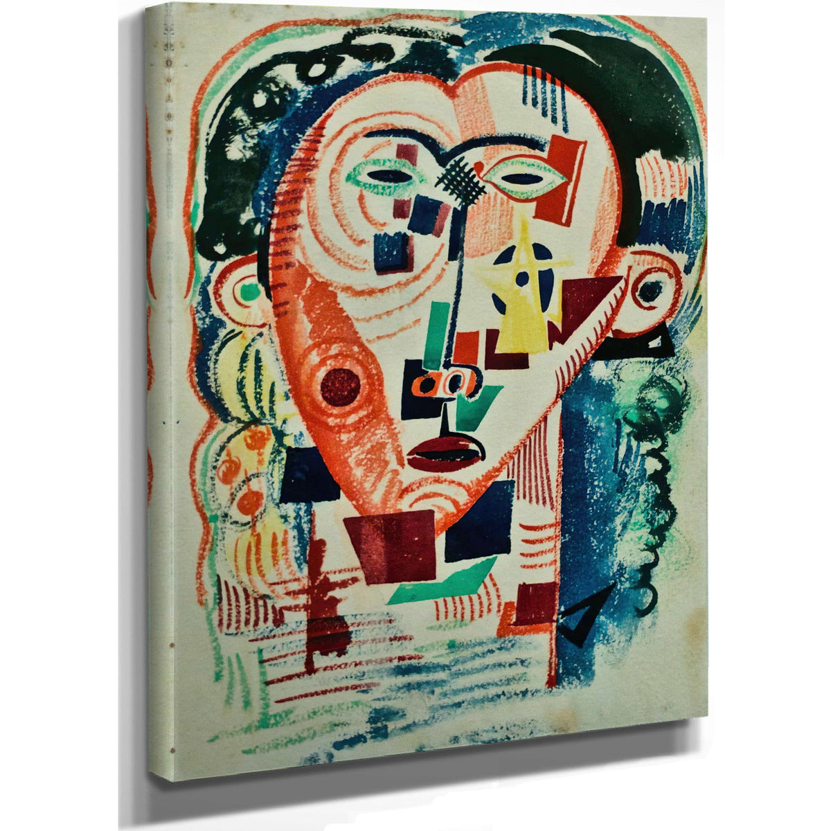 Litoral Head by Amadeo De Souza Cardoso