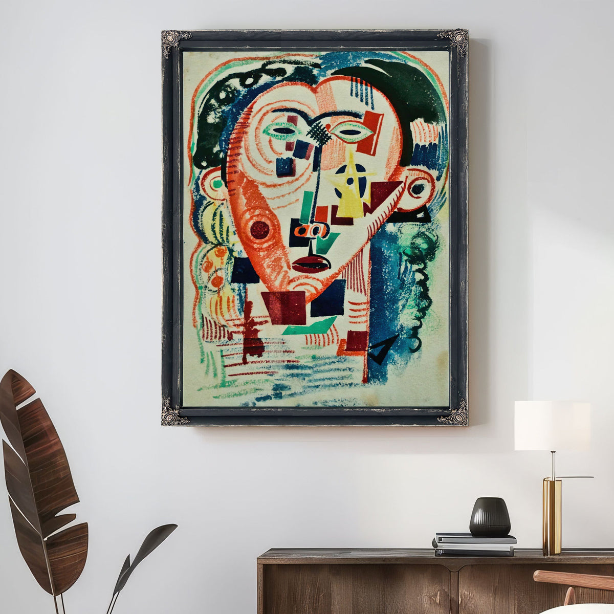 Litoral Head by Amadeo De Souza Cardoso
