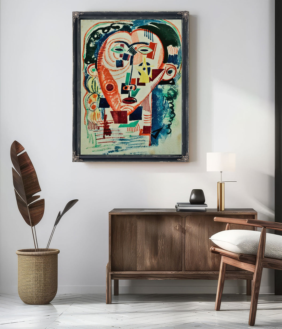 Litoral Head by Amadeo De Souza Cardoso
