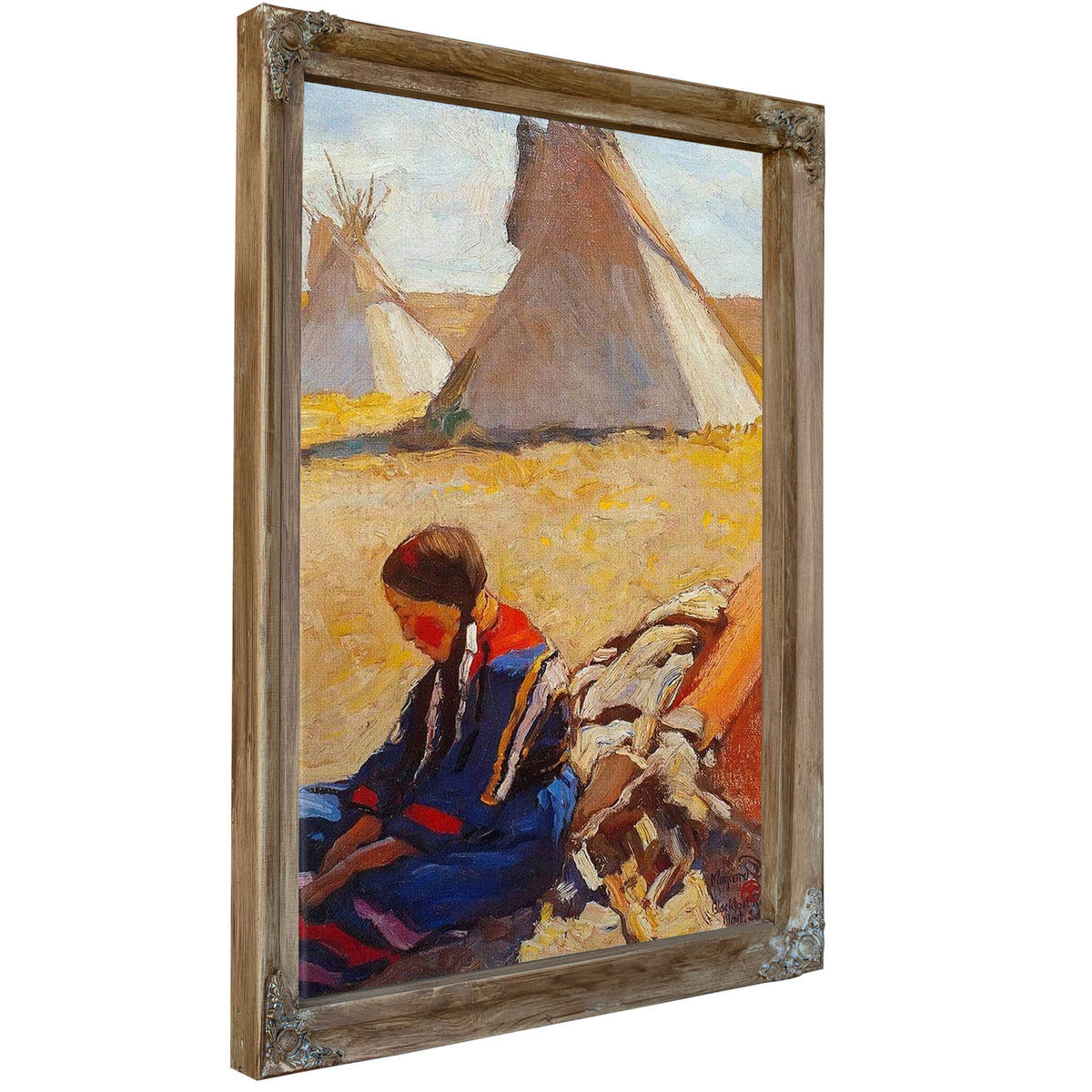 Little Sister By Maynard Dixon