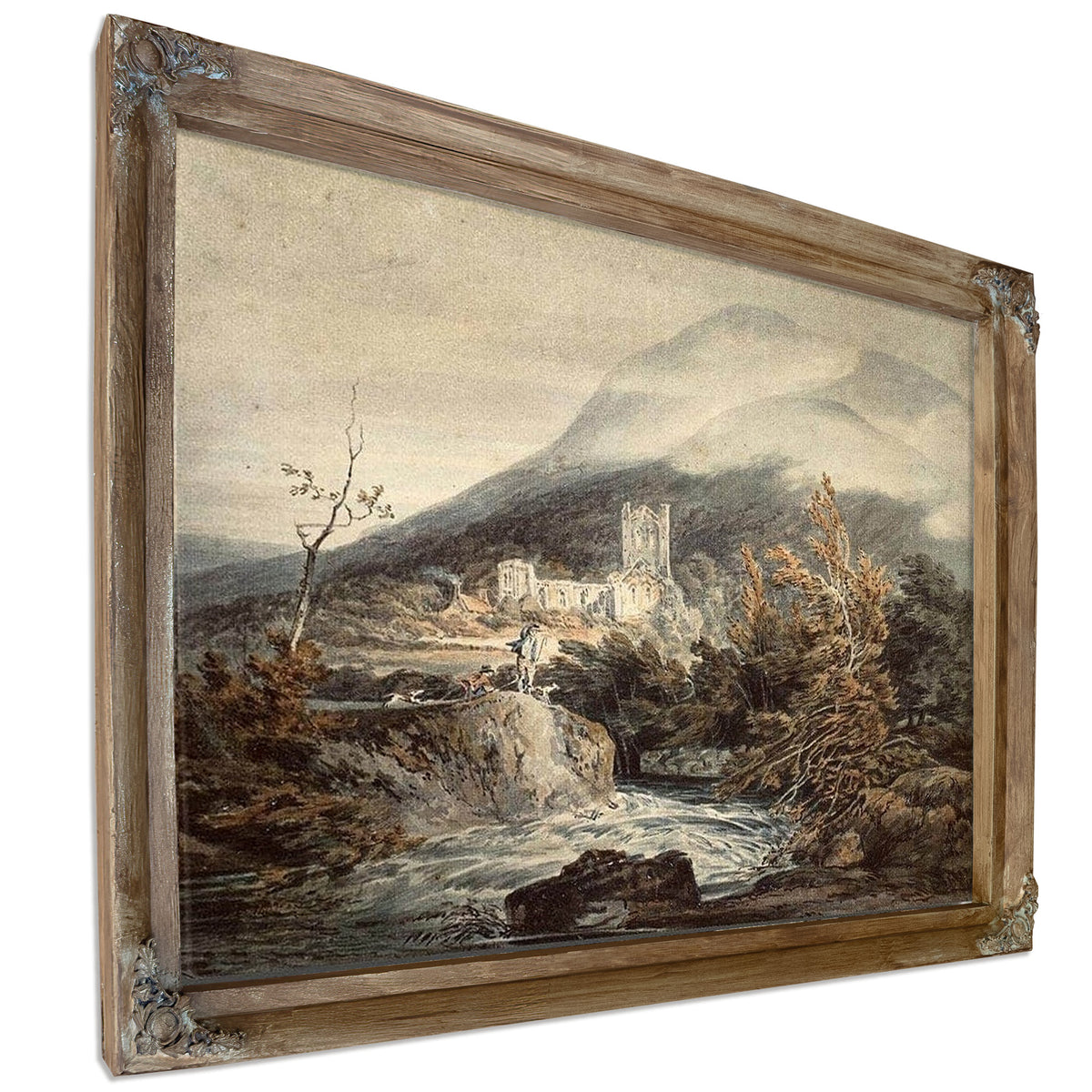 Llanthony Abbey Monmouthshire By Joseph Mallord William Turner