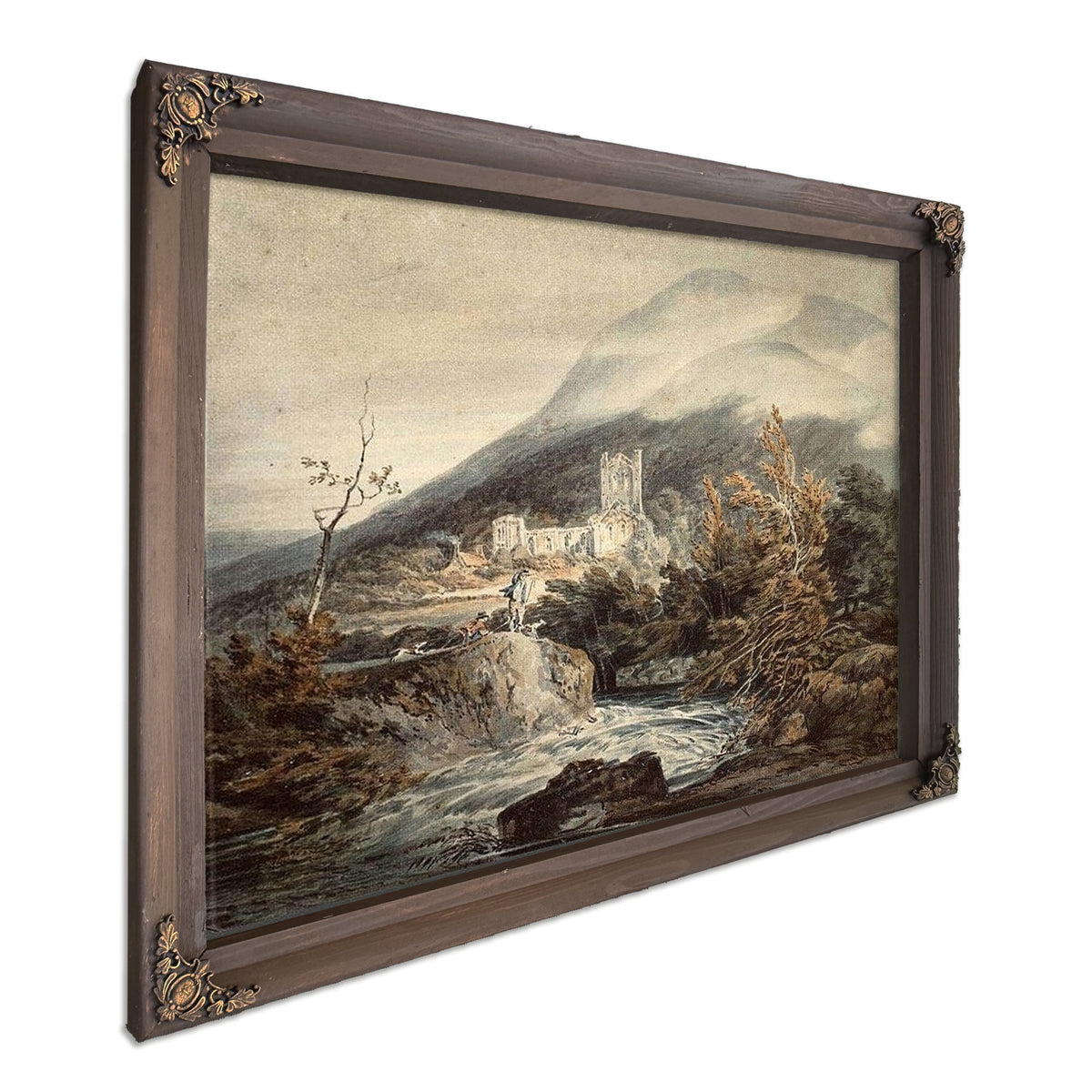 Llanthony Abbey Monmouthshire By Joseph Mallord William Turner