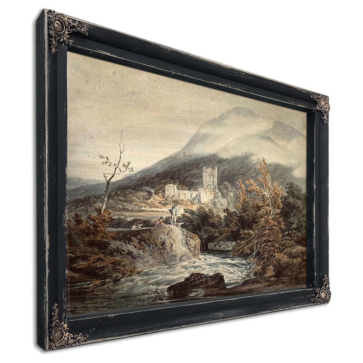 Llanthony Abbey Monmouthshire By Joseph Mallord William Turner
