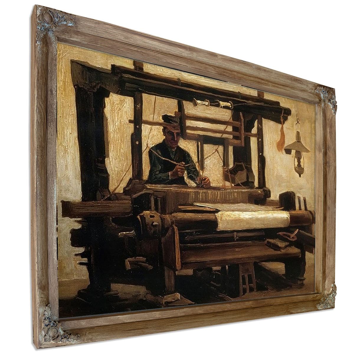 Loom With Weaver By Vincent Van Gogh